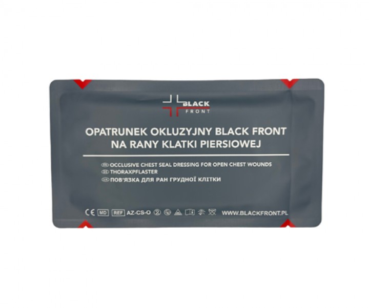 Opatrunek okluzyjny Black Front Chest Seal